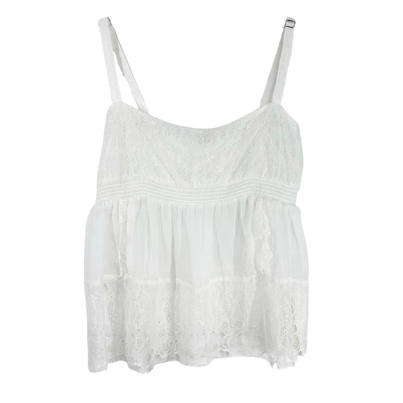 INTIMATELY FREE Free People Take it Away Cami Lightweight Sheer Lace Medium - Picture 2 of 8